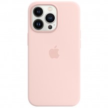 Чехол для смартфона Apple iPhone 13 Pro Silicone Case MagSafe, розовый мел