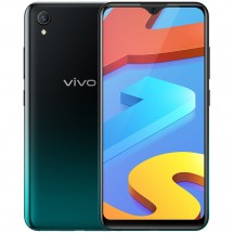 Смартфон vivo Y1S 32 ГБ оливковый чёрный