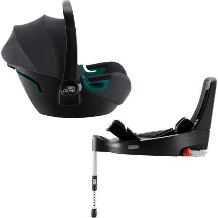 Детское автокресло Britax Roemer BABY-SAFE 3 i-SIZE Midnight Grey, база FLEX BASE iSENSE