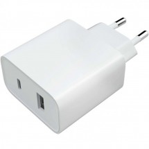 Зарядное устройство Xiaomi Mi Wall Charger Type-A-Type-C, белый