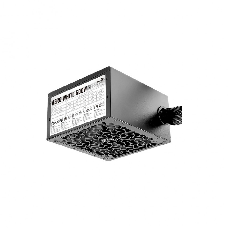 Блок питания Aerocool AERO WHITE 600W Блок питания Aerocool AERO WHITE 600W