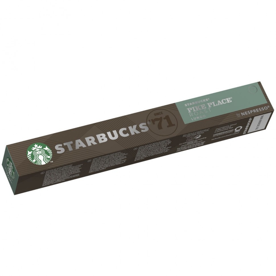 Капсулы для кофемашин Starbucks Pike Place Roast Капсулы для кофемашин Starbucks Pike Place Roast