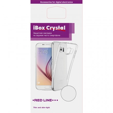 Чехол для смартфона Red Line iBox Crystal для Huawei Y7 2019, прозрачный