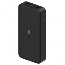 Внешний аккумулятор Xiaomi Redmi Power Bank 10000 мАч, чёрный