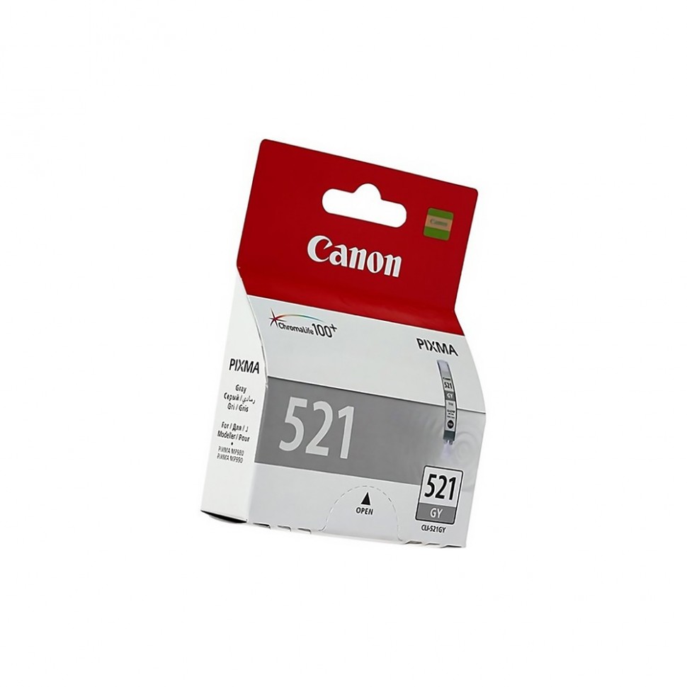 Картридж Canon CLI-521GY 2937B004 Картридж Canon CLI-521GY 2937B004