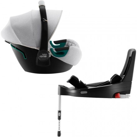 Детское автокресло Britax Roemer BABY-SAFE 3 i-SIZE Nordic Grey, база FLEX BASE iSENSE