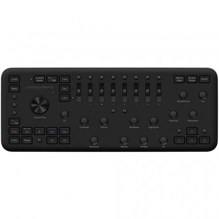 Консоль для редактирования фото и видео Loupedeck+, Black