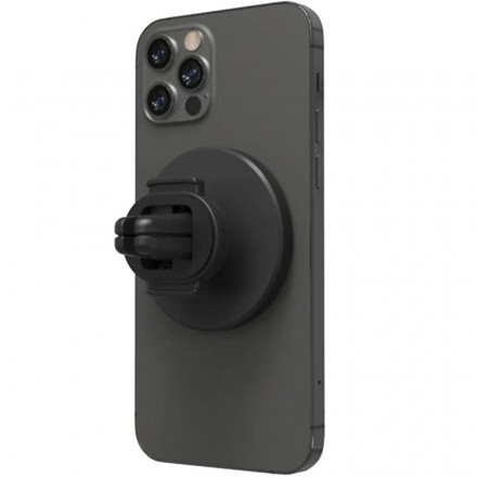 Держатель автомобильный Mophie Snap Plus Wireless Vent Mount (non wireless charging), чёрный