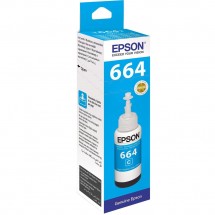 Картридж Epson C13T66424A голубой