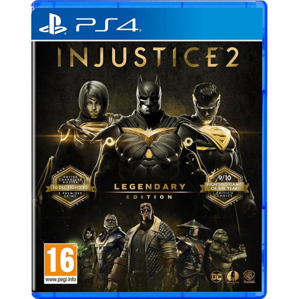 Injustice 2 Legendary Edition PS4, русские субтитры Injustice 2 Legendary Edition PS4, русские субтитры