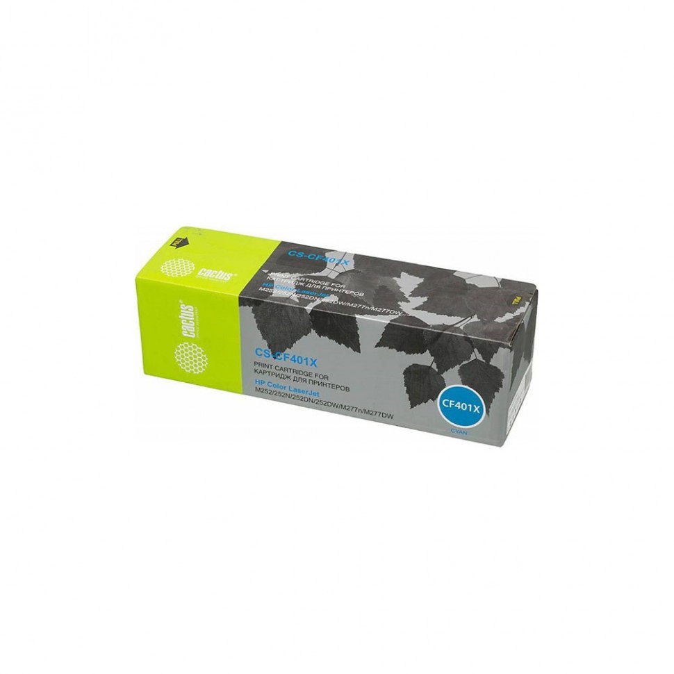 Картридж Cactus CS-CF401X голубой Картридж Cactus CS-CF401X голубой