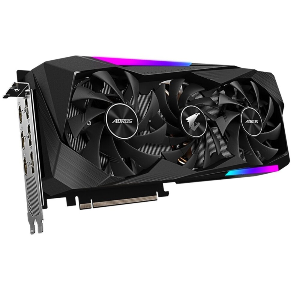 Видеокарта Gigabyte nVidia GeForce RTX 3070 8Gb AORUS MASTER LHR RTL GV-N3070AORUS M-8GD 2.0 Видеокарта Gigabyte nVidia GeForce RTX 3070 8Gb AORUS MASTER LHR RTL GV-N3070AORUS M-8GD 2.0