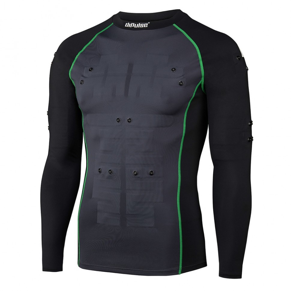 Компрессионная футболка для EMS тренировок DiPulse Smartshirt Kit, L/XL Компрессионная футболка для EMS тренировок DiPulse Smartshirt Kit, L/XL