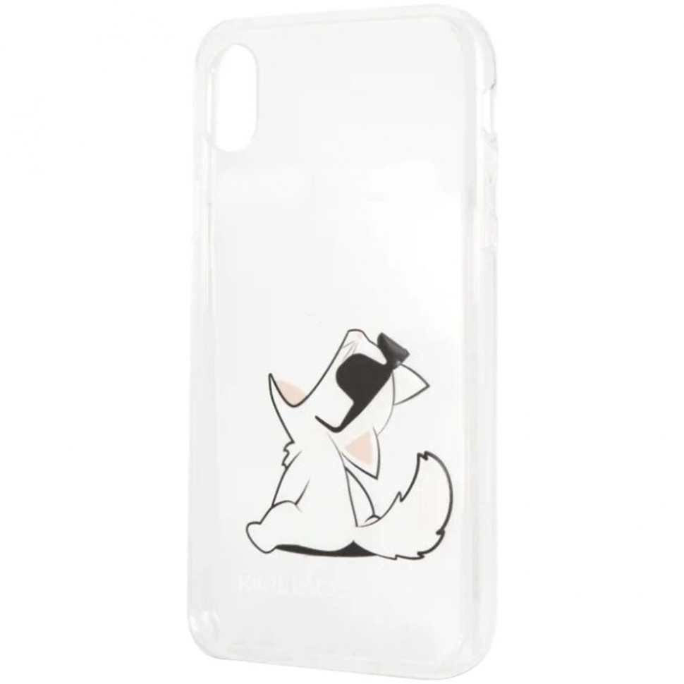 Чехол для смартфона Karl Lagerfeld Choupette Sunglasses для iPhone XR, прозрачный Чехол для смартфона Karl Lagerfeld Choupette Sunglasses для iPhone XR, прозрачный