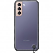 Чехол для смартфона Samsung Clear Protective Cover для Galaxy S21, чёрный