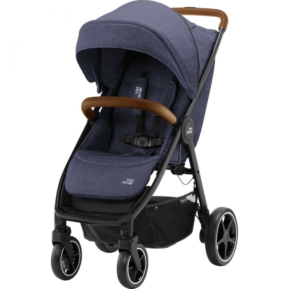 Детская коляска Britax Roemer B-Agile R Navy Ink/Brown Детская коляска Britax Roemer B-Agile R Navy Ink/Brown
