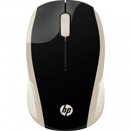 Компьютерная мышь HP 200 gold (2HU83AA)