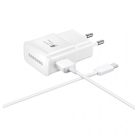 Зарядное устройство Samsung Fast Charging EP-TA20EWECGRU, white