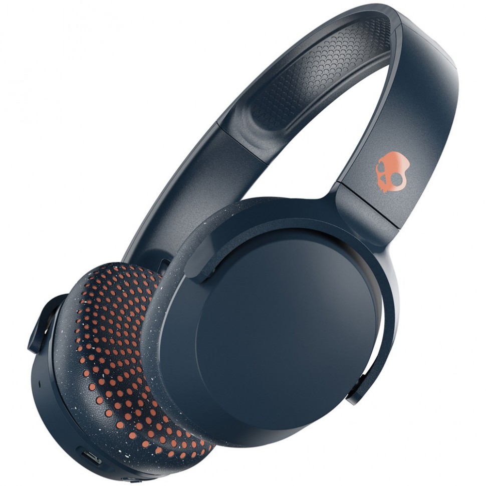 Наушники Skullcandy Riff Wireless On-Ear, сине-коралловые Наушники Skullcandy Riff Wireless On-Ear, сине-коралловые