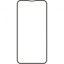 Защитное стекло VLP для Apple iPhone 12 Pro Max, чёрная рамка